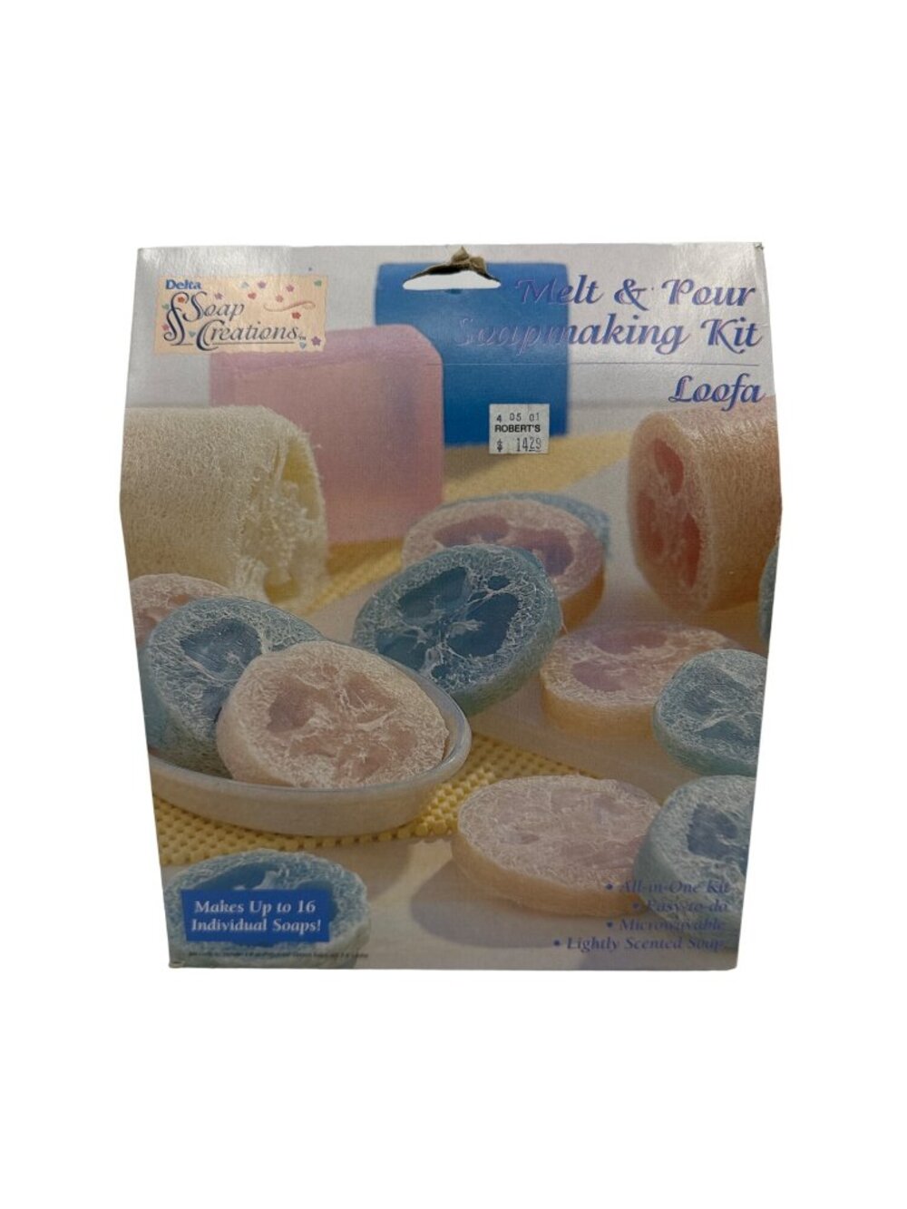 Delta Soap Creations Vintage Melt and Pour Loofa Soapmaking Kit 2000